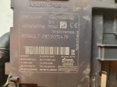 Peça sobressalente para automóvel em segunda mão módulo eletrônico por renault clio iv dynamique referências oem iam 285901547r