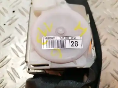 Second-hand car spare part rear left seat belt for citroen c4 picasso exclusive oem iam references 9654437977