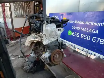 Second-hand car spare part complete engine for renault twingo dynamique 76 cv / 56 kw oem iam references d4fj7  
