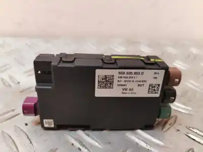 Second-hand car spare part electronic module for volkswagen polo advance oem iam references 5g0035953d  