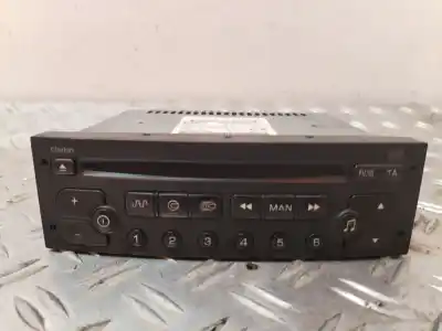 Peça sobressalente para automóvel em segunda mão Sistema De áudio / Rádio Cd por CITROEN BERLINGO HDi 75 600 Niv.B Furgón 75 CV / 55 KW Referências OEM IAM 96635824XT  VERIFICADO 27-10-25