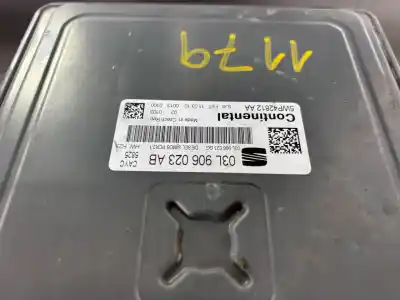 Second-hand car spare part ecu engine control for seat leon (1p1) reference oem iam references 03l906023ab  