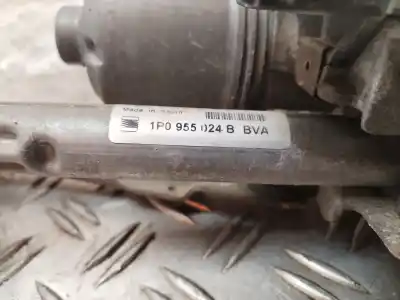 Second-hand car spare part front windshield wiper motor for seat leon (1p1) reference oem iam references 1p0955024b  