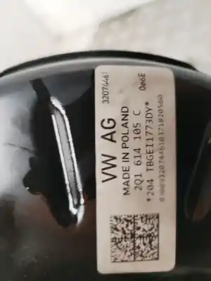 Second-hand car spare part brake servo for volkswagen polo advance oem iam references 2q1614105c