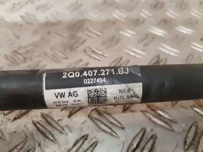 Second-hand car spare part Front Left Transmission for VOLKSWAGEN POLO Advance OEM IAM references 2Q0407271BJ  VERIFICADO 15-7-25