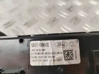 İkinci el araba yedek parçası ISITMA / KLIMA KONTROLÜ için FORD TRANSIT CUSTOM KASTEN  OEM IAM referansları GK2T-19980-CE  