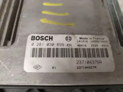Second-hand car spare part ecu engine control for renault kangoo furgón professional oem iam references 0281030899  