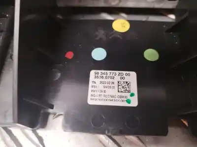 Second-hand car spare part multifunction display for citroen berlingo 100 años m oem iam references 98345773zd