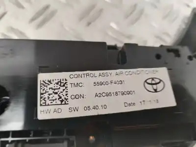 Автозапчасти б/у отопление / кондиционирование воздуха за toyota c-hr (x10) hybrid active 122 cv / 90 kw ссылки oem iam 55900f4031  