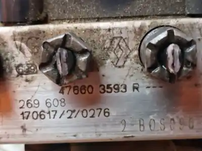 Автозапчастина б/у абс для renault master pritsche/fgst l3h1 3.5t 110 cv / 81 kw посилання на oem iam 476603593r  
