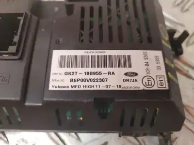 Pezzo di ricambio per auto di seconda mano display multifunzione per ford ka+ ultimate riferimenti oem iam gk2t18b955ra  