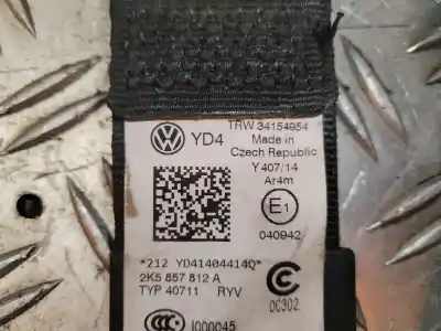 Автозапчасти б/у задний правый ремень безопасности за volkswagen caddy ka/kb (2c) maxi kombi ссылки oem iam 2k5857812a  