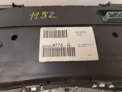 Peça sobressalente para automóvel em segunda mão quadrante por renault clio iii business referências oem iam 8200628775  