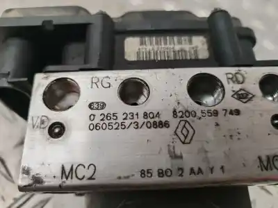 Peça sobressalente para automóvel em segunda mão abs por renault clio iii business referências oem iam 0265231804  