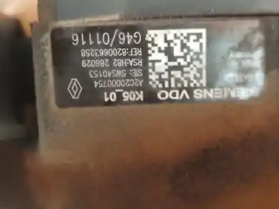 Peça sobressalente para automóvel em segunda mão bomba de injeção por renault scenic ii exception 86 cv / 63 kw referências oem iam 8200663258