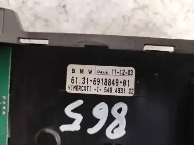 Peça sobressalente para automóvel em segunda mão COMUTADOR DE LUZES por BMW SERIE 7 (E65/E66)  Referências OEM IAM 691884901  