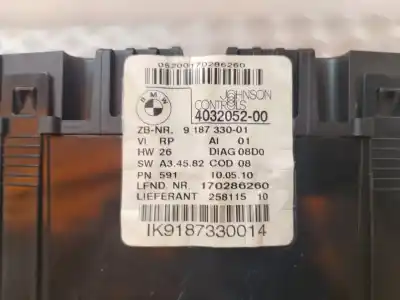 Peça sobressalente para automóvel em segunda mão quadrante por bmw serie 1 berlina (e81/e87) 116d referências oem iam 9187330-01  