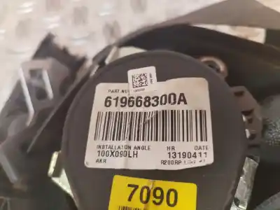 Peça sobressalente para automóvel em segunda mão cinto de segurança dianteiro esquerdo por chevrolet orlando lt referências oem iam 619668300a