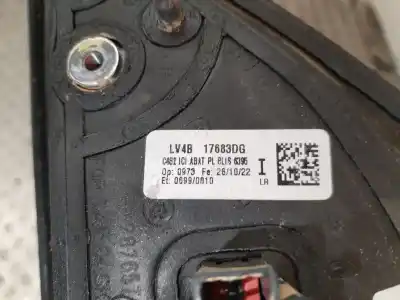 Peça sobressalente para automóvel em segunda mão espelho retrovisor esquerdo por ford kuga hybrid st-line 190 cv / 140 kw referências oem iam lv4b17683dg  