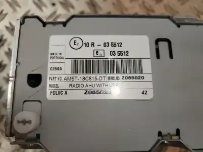 Автозапчасти б/у аудиосистема / радио cd за ford fiesta (ccn) sync edition ссылки oem iam am5t18c815dt  