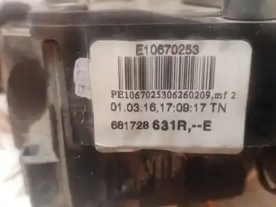 Автозапчастина б/у  для DACIA DOKKER  Посилання на OEM IAM 681728631R  