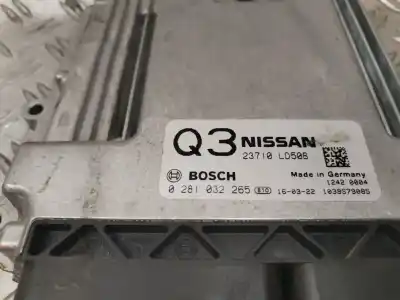 Peça sobressalente para automóvel em segunda mão centralina de motor uce por renault serie d fg 4x2 crew-cab 209 cv / 154 kw referências oem iam 0281032265
