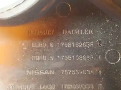Автозапчастина б/у крішка двигуна для dacia dokker sl eficacia посилання на oem iam 175b15263r  
