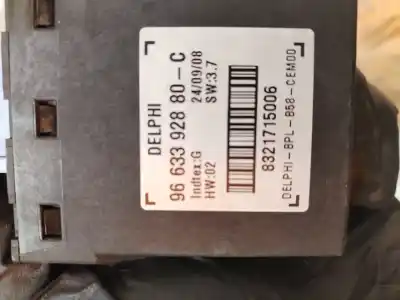 Second-hand car spare part electronic module for citroen c4 picasso exclusive oem iam references 9663392880c  