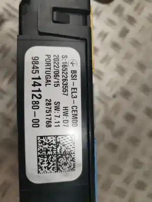 Second-hand car spare part fuse box unit for citroen berlingo 100 años m oem iam references 9845141280