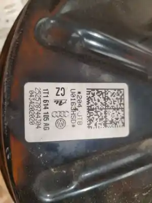 Автозапчастина б/у гальмівний серво для volkswagen caddy ka/kb (2c) maxi kombi посилання на oem iam 1t1614105ag