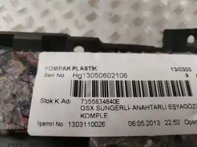 Pezzo di ricambio per auto di seconda mano  per FIAT DOBLO  Riferimenti OEM IAM 7355834840E  