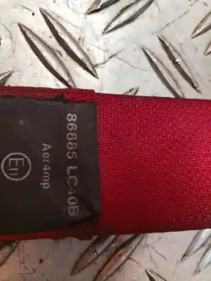 Peça sobressalente para automóvel em segunda mão cinto de segurança dianteiro esquerdo por renault serie d fg 4x2 crew-cab 209 cv / 154 kw referências oem iam 86885lc40b