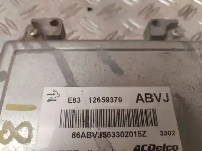 Second-hand car spare part ecu engine control for opel meriva b selective 120 cv / 88 kw oem iam references e8312659379