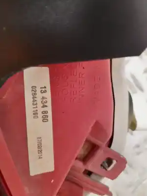 Second-hand car spare part right tailgate light for opel meriva b selective 120 cv / 88 kw oem iam references 13434860