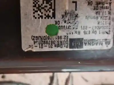 Second-hand car spare part driver left window regulator for opel meriva b selective 120 cv / 88 kw oem iam references 367992004