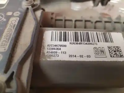 Peça sobressalente para automóvel em segunda mão Travão De Estacionamento Elétrico por OPEL MERIVA B Selective 120 CV / 88 KW Referências OEM IAM 13386364  VERIFICADO 9-7-25