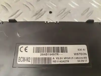Second-hand car spare part fuse box unit for renault kangoo furgón professional oem iam references 284b19497r  