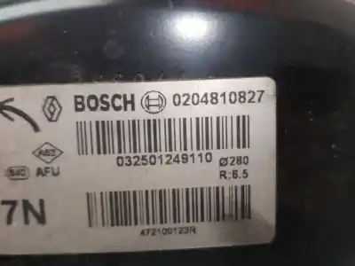 Second-hand car spare part Brake Servo for RENAULT KANGOO Furgón Professional OEM IAM references 0204810827  
