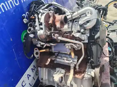 Second-hand car spare part complete engine for renault kangoo furgón professional oem iam references k9ke6  