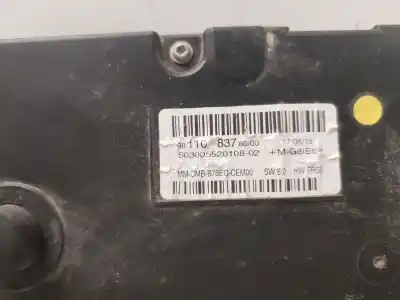 Pezzo di ricambio per auto di seconda mano pannello degli strumenti per citroen c4 picasso seduction riferimenti oem iam 9811083780  