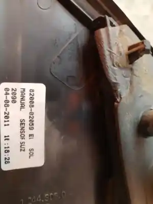 Second-hand car spare part left rearview mirror for renault clio iii authentique oem iam references 8200802059