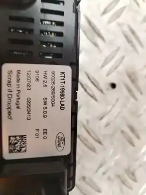 Peça sobressalente para automóvel em segunda mão COMANDO DE SOFAGEM (CHAUFFAGE / AR CONDICIONADO)  por FORD TRANSIT COURIER Combi Trend Referências OEM IAM KT1T-19980-LAD  