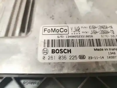 Peça sobressalente para automóvel em segunda mão CENTRALINA DE MOTOR UCE por FORD TRANSIT COURIER Combi Trend Referências OEM IAM 0281036225  