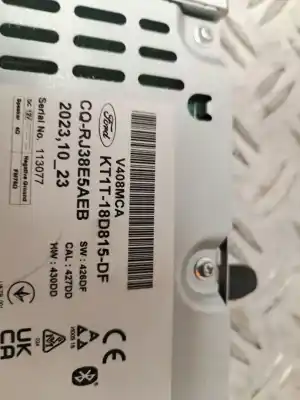 Peça sobressalente para automóvel em segunda mão SISTEMA DE ÁUDIO / RÁDIO CD por FORD TRANSIT COURIER Combi Trend Referências OEM IAM KT1T-18D815-DF  