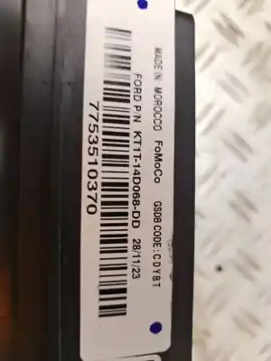Peça sobressalente para automóvel em segunda mão CAIXA DE FUSÍVEIS E RELÉS por FORD TRANSIT COURIER Combi Trend Referências OEM IAM KT1T-14D068-DD  