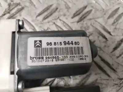 Second-hand car spare part left front window motor for citroen c5 break collection oem iam references 9681594480  