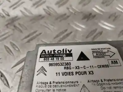 Автозапчастина б/у блок управління подушками безпеки для citroen c5 break collection посилання на oem iam 9659532380  