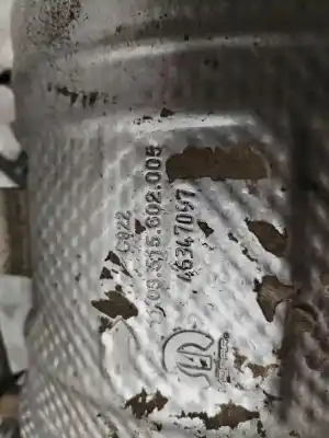 Recambio de automóvil de segunda mano de FILTRO DE PARTICULAS para FIAT III FIORINO (225) Adventure SX Kombi 75 CV / 55 KW referencias OEM IAM 46347097  