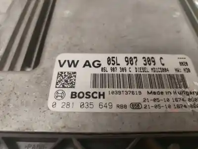 Автозапчастина б/у ебу контролер двигуна для skoda octavia lim. (nx3) ambition посилання на oem iam 0281035649  
