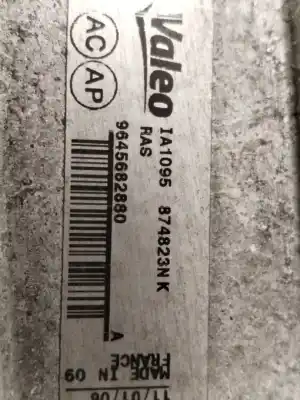 Pezzo di ricambio per auto di seconda mano Intercooler per PEUGEOT 407 ST Confort Riferimenti OEM IAM 9645682880  